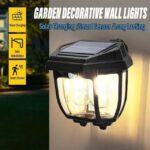 Dual Bulb Solar Induction Wall Lamp
