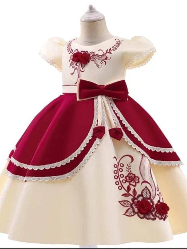Rose Gown Pink Colour - Red