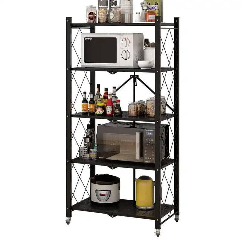 5-Layers Foldable Display Rack