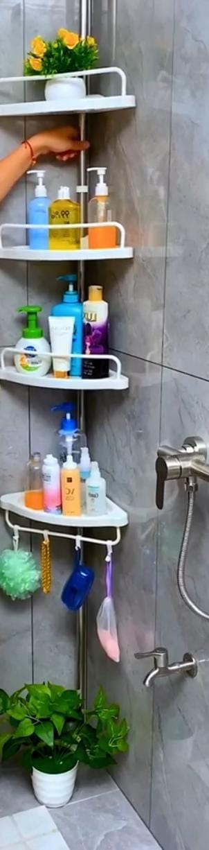 Big Size Bathroom Corner Shelve